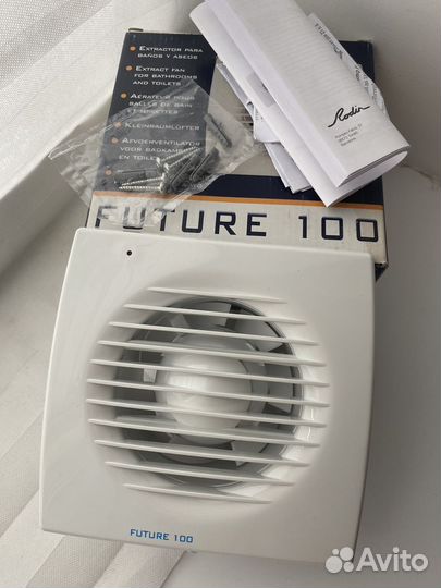 Вентилятор вытяжной 100 мм, Future-100