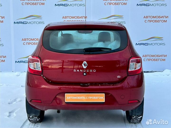 Renault Sandero 1.6 МТ, 2021, 17 064 км