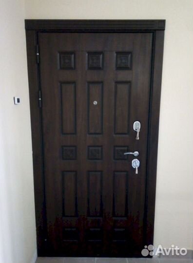 Скрытая дверь под отделку