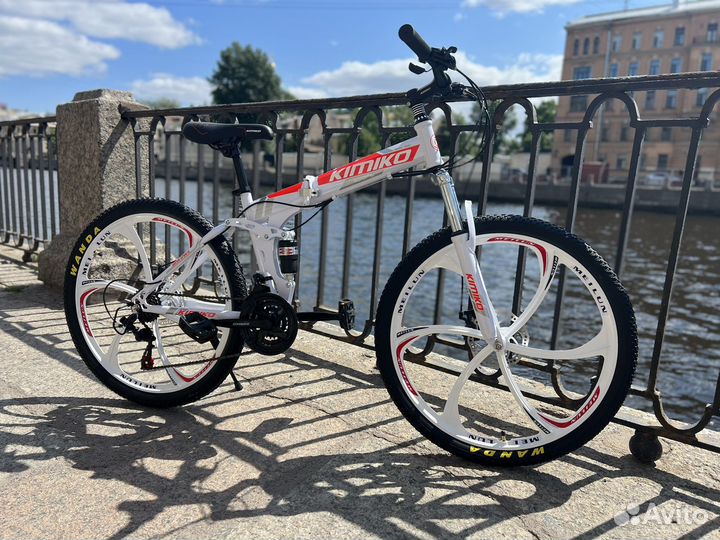 Велосипед складной на литых дисках