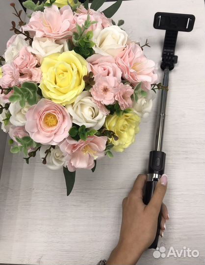 Селфи палка с треногой