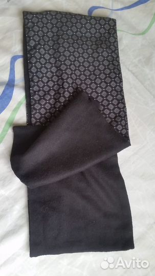 Мужской шарф двусторонний