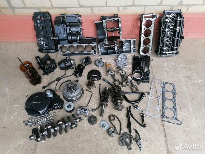 Двигатель kawasaki GPZ 1100