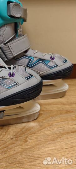 Коньки Oxelo детские раздвижные 26-32