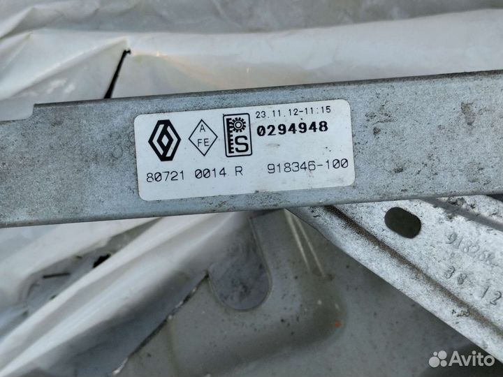 Стеклоподъемник электр. передний Renault Fluence