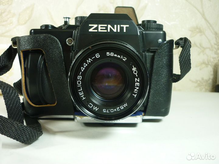 Фотоаппарат Зенит 122 Гелиос 44м-6 паспорт коробка