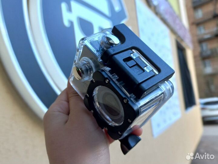 Экшн-камера 4К full HD комплект digma