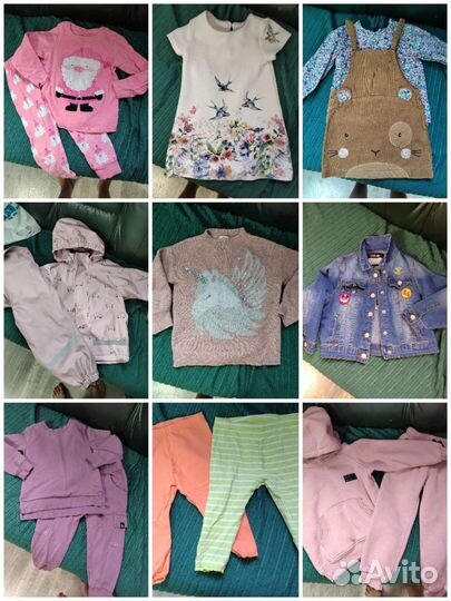 Пакет одежа для девочки 98-104 некст next