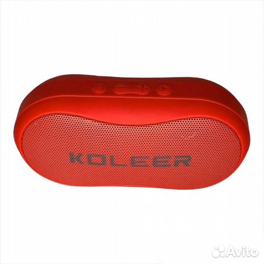 Портативная колонка koleer S29 RED