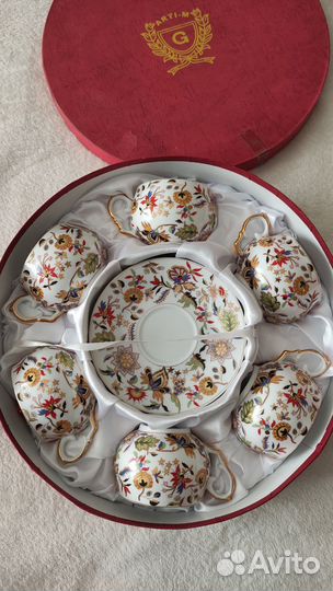 Сервиз arti-m gold collection, тонкий фарфор