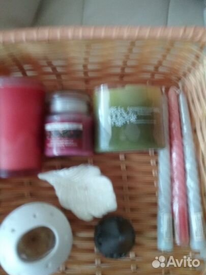 Набор свечей ароматизированных ручной работы