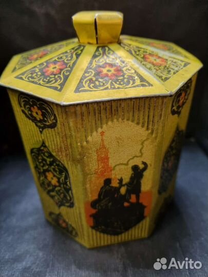 Банка чайная московский стиль