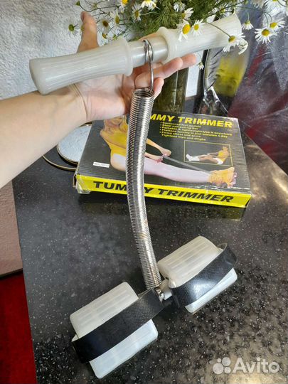 Пружинный эспандер тренажёр Tummy Trimmer