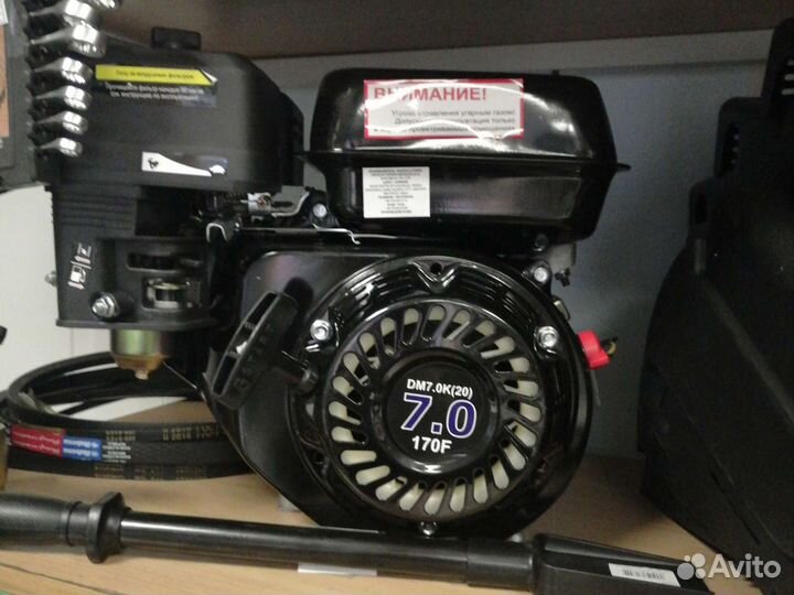 Двигатель 4-х тактный 168F 6,5 л. с, 170F 7л.с (d2