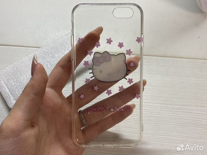 Чехол на iPhone 6s с Hello Kitty