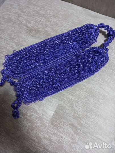 Мочалка ручной работы