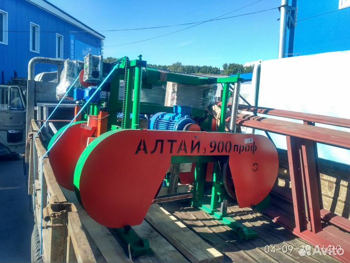 Ленточная пилорама триумф 900