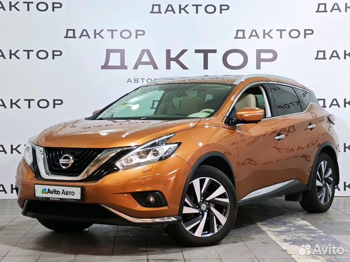 Nissan Murano 3.5 CVT, 2017, 102 008 км