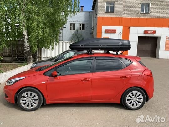 Автобокс Magnum 390 черный карбон