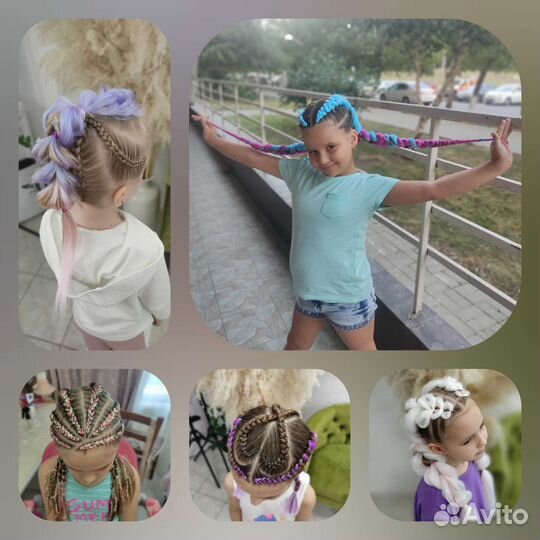 Косы детям / плетение и обучение