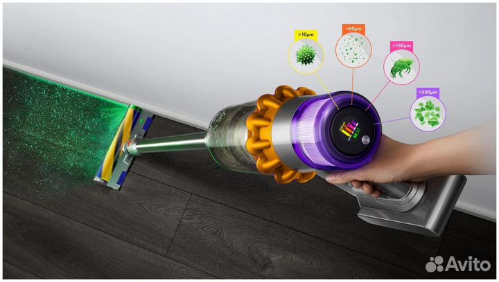 Пылесос Dyson V15 Detect Total Clean. Оригинал