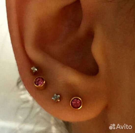 Прокол ушей пистолетом