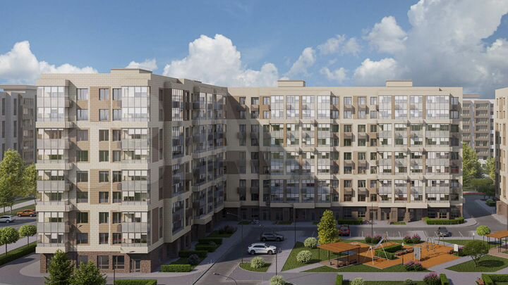 3-к. квартира, 89 м², 4/9 эт.