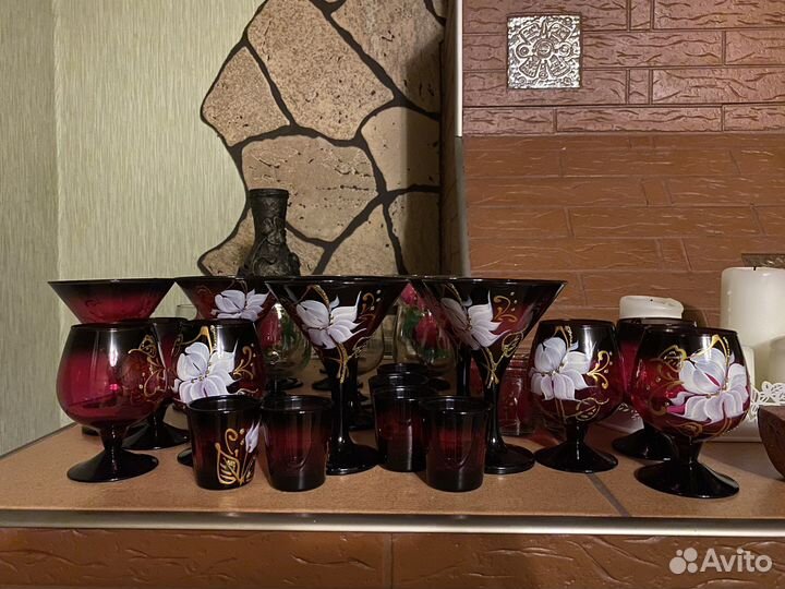 Набор бокалов фужеров