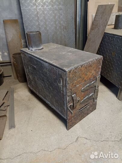 Печь буржуйка для гаража