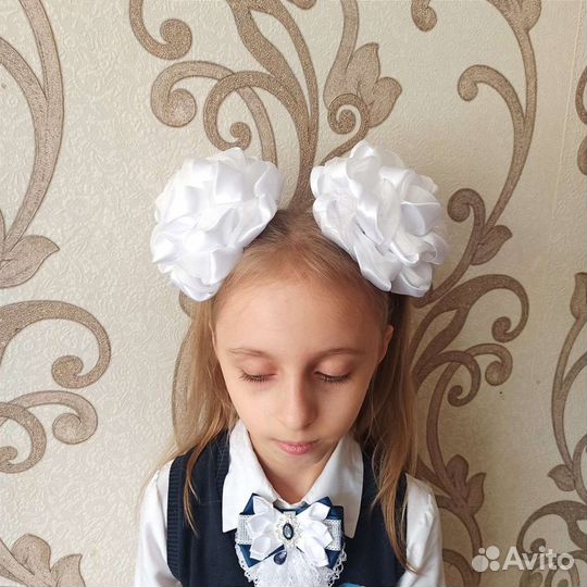 Большие школьные банты