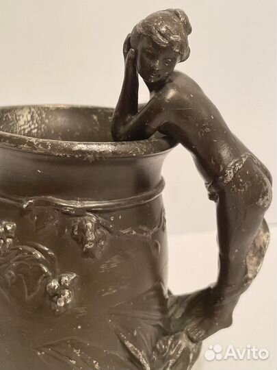 Старинная пивная кружка. Модерн 19-й век