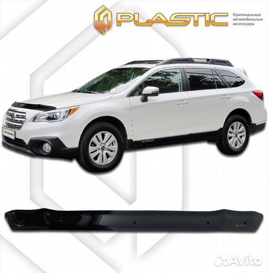 Дефлектор капота (Classic черный ) Subaru Outback