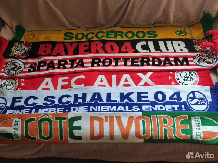 Шарфы футбольных клубов