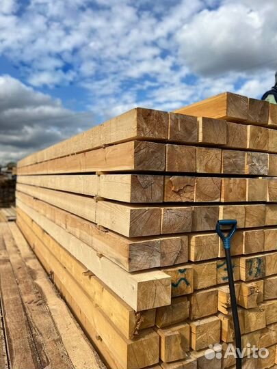 Брус обрезной 100х150х6000 мм цена за штуку Артикул B1268