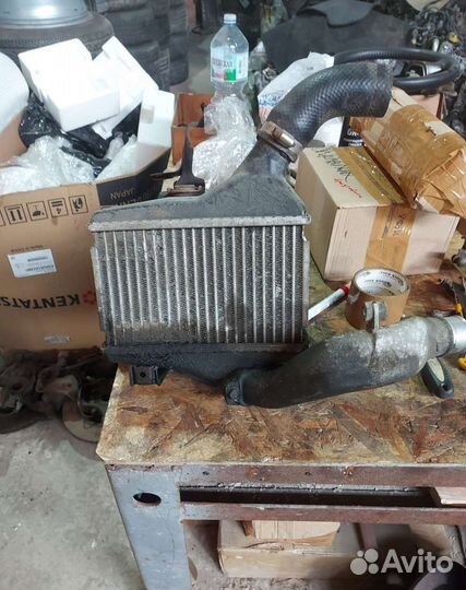 Радиатор интеркулера Хонда cr v3 дизель