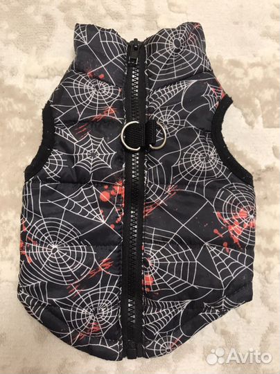 Жилетка + миска для собак