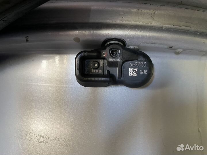 Датчик давления в шинах toyota