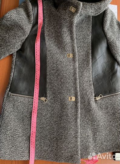 Пальто Sandro S шуба Guess XS оригинал