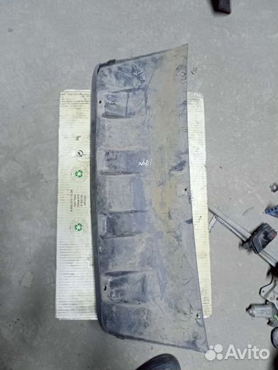Накладка переднего бампера chevrolet niva, нижняя