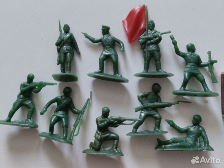 Набор солдатиков СССР 