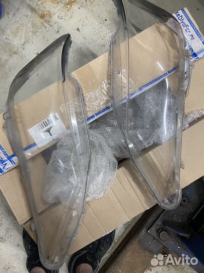 Стекла фар тойота камри 50