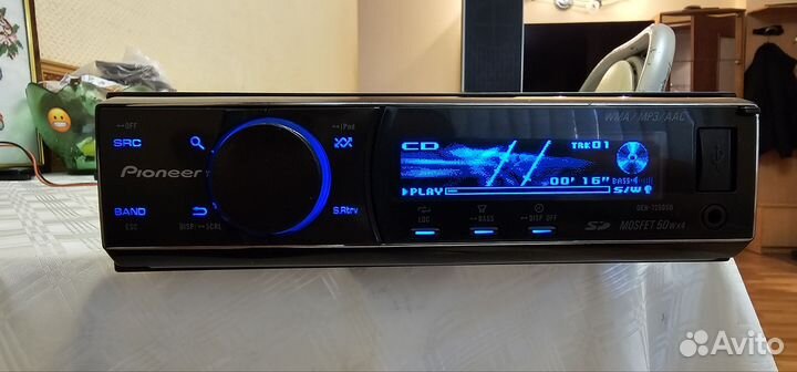 Магнитола Pioneer DEH 7250SD С дельфинами