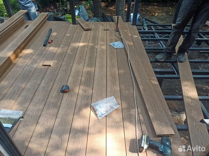 Террасная доска из дпк 3D от производителя