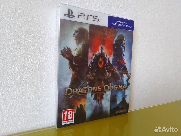 Новый диск Ps5 Dragon's Dogma 2:Lenticular Edition