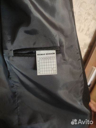 Костюм мужской темно зеленый