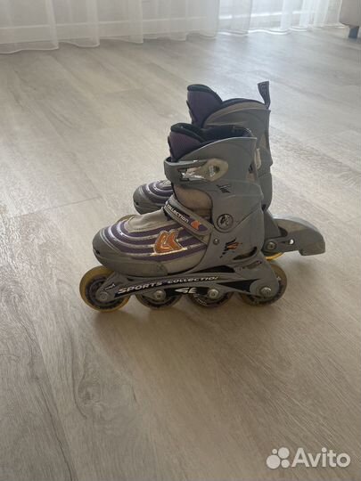 Коньки роликовые детские р.27-30