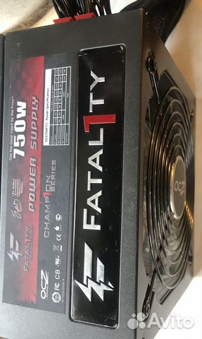 Блок питания OCZ 750 ватт