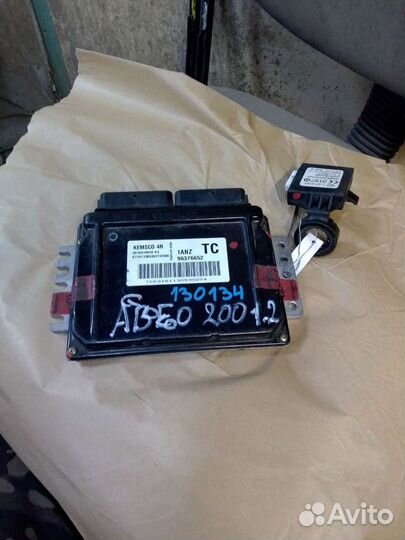 Эбу мозги шевроле авео т 200 1.2 л