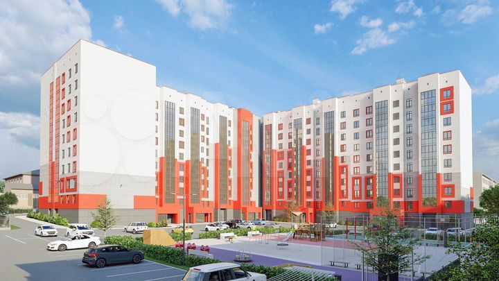 2-к. квартира, 61,5 м², 2/9 эт.