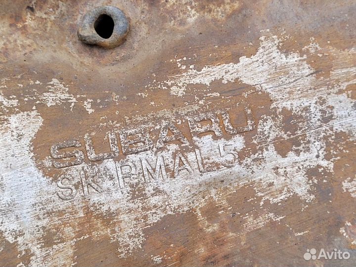 Резонатор глушителя на Forester 4